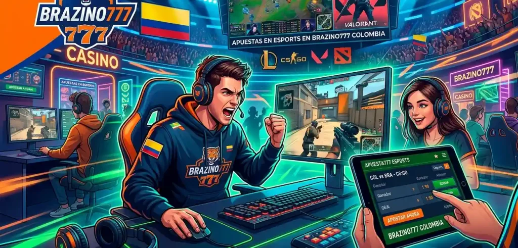 Apuesta e n Brazino777 en e-sports